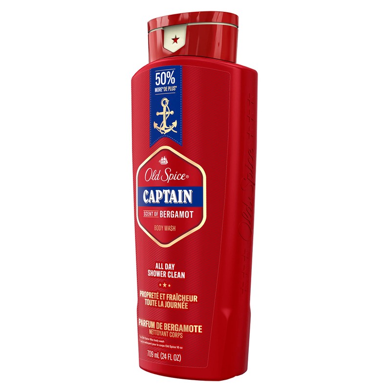 Old Spice Red Collection Body Wash for Men, Captain Scent,