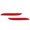 Rear Bumper Corner Reflectors, 1 Pair Left and Right Rear