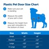 PetSafe Plastic Pet Door - Easy Install for Wood, PVC