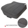 Kojem Front Left Driver Side Bottom Seat Cover Compatible with