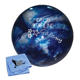 Bowlerstore Products EPCO Candlepin Starline Galaxy - Blue - 4 1/2", 2lbs 6oz- 1 Ball