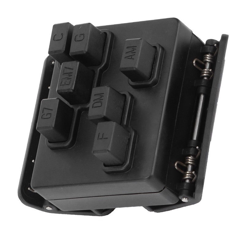 Chord Trainer Guitar Ukulele Button Auxiliary Playing Tool Clipon Stringed