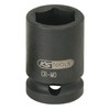 1/2" Hexagon impact socket short, 25mm