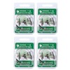 HAWKRIDGE - 4 x Predator BARBED Pike Snap Tackle Double