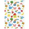 ARKRAFT Wrapping Paper 4 Sheets XXL Contains 6 Stickers (F4