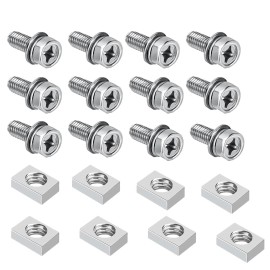 SpzcdZa 20pcs Motorcycle Battery Terminal Bolts and Nuts,SpzcdZa M6x16mm 304 Stainless