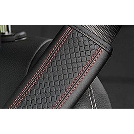 almohadillas para cinturón de seguridad de coche, fundas de piel sintética, almohadillas suaves y cómodas, fundas multifuncionales para cinturón de seguridad
