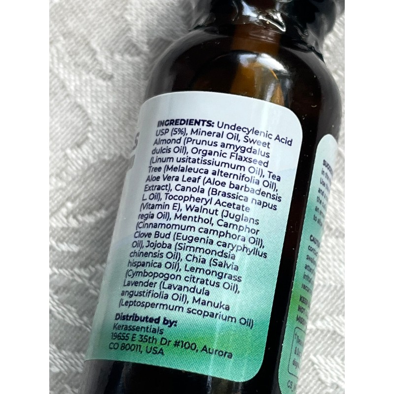 Kerassentials Original Formula KERASSENTIALS 15ml Dark Glass bottle for Nail