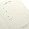 Rossi Handmade Notebook DIN A5 "Peacock Feathers" from Italy with