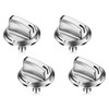 GREALTH 5-Pack Upgraded 5304525746 Gas Stove Knobs for Fridgidaire FFGC3026SS