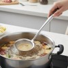 1 PC Stainless Steel Fat Skimmer Spoon, Fine Mesh Strainer