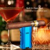 Visol Rhino 2.0 Butane Torch Lighter Quad Flame Refillable Gas