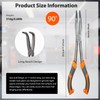 1 Piece Set of 11 Inch Long Handle Pliers -