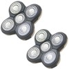 Xspeedonline 2 Packs Head Shaver Replacement Blades Replacement for Remington