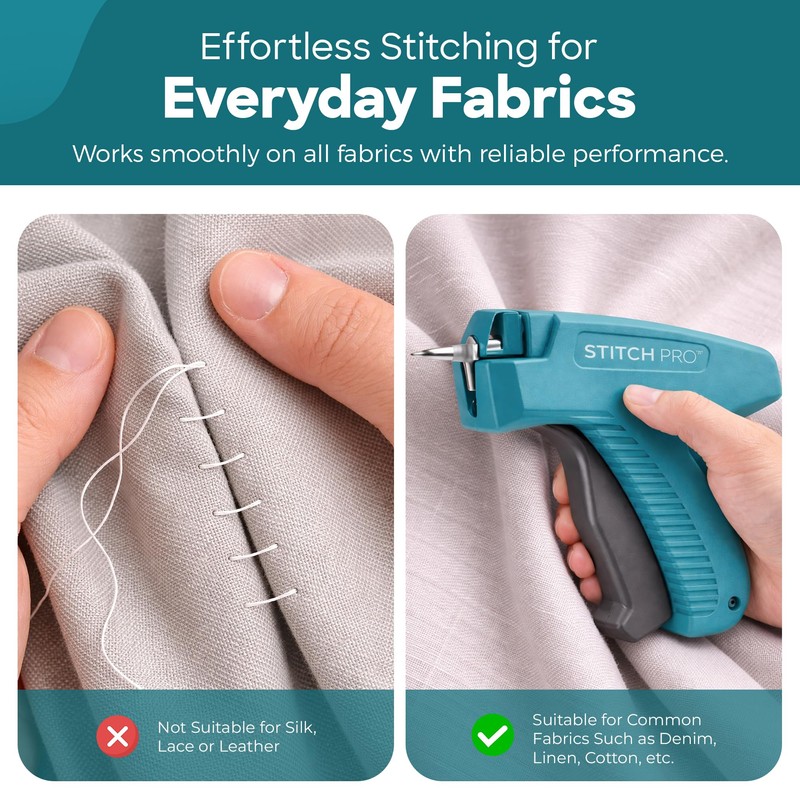 STITCH PRO Stitch Gun for Clothes | Stitchy Quick Clothing