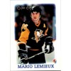 1988-89 O-Pee-Chee Minis #19 Mario Lemieux Pittsburgh Penguins V84407