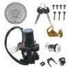 Silscvtt Ignition Switch Fuel Tank Cover Seat Lock Key Kit