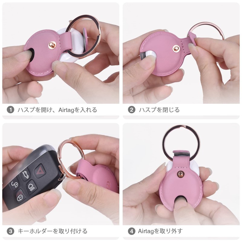Compatible Airtag Case, Air Tag Key Finder Case, Air Tag