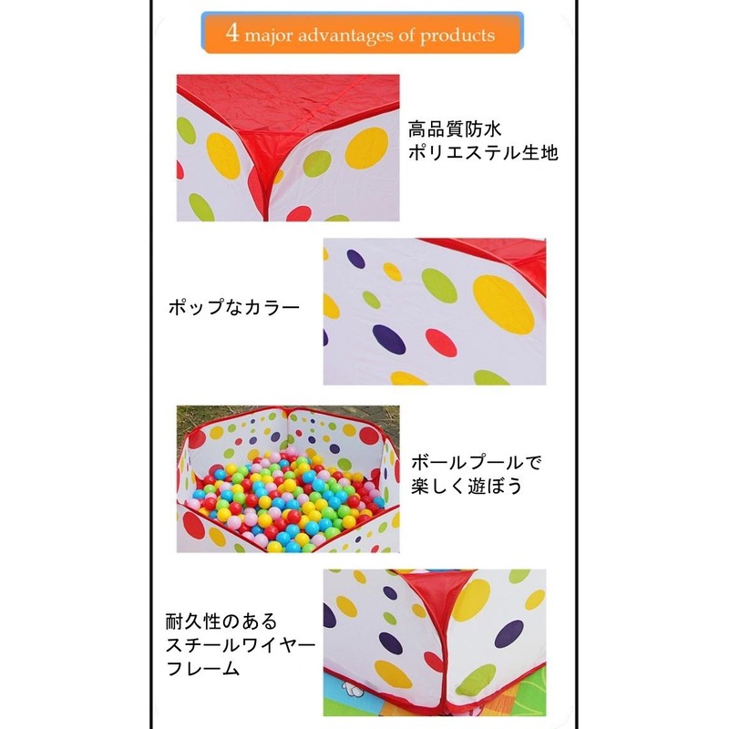 HappyHome Playpen, Foldable, Easy Storage, Ball Pool, Baby Gate, Storage