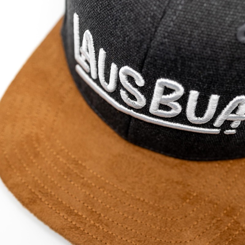 Du Hirsch Lausbua Bavarian Snapback Cap One Size, darkgray