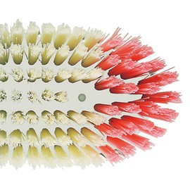 アズマ 掃除用ブラシ ペットでそうじゴシゴシブラッシング ブラシ幅7cm 全長7.5cm ペットボトルにつけるだけ AZ746
