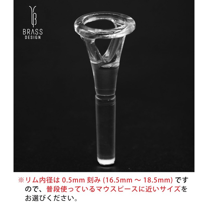 Horn Ambouchure Visualizer Practice Mouthpiece Buzzing Practice Equipment BRASS DESIGN