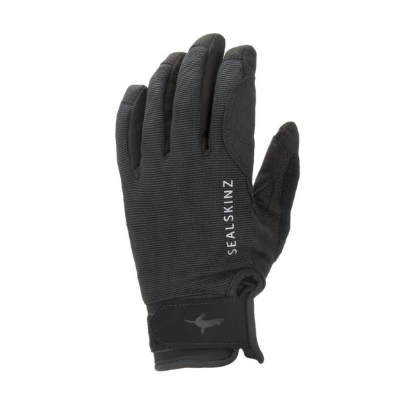 SEALSKINZ Unisex Waterproof All Weather Glove, Black, Large