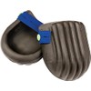 PU Foam Knee Pads with Elastic Strap 1 Pair Black/Blue,