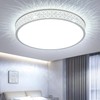 kuwork LED Ceiling Light with Openwork Design, Modern Ceiling Light