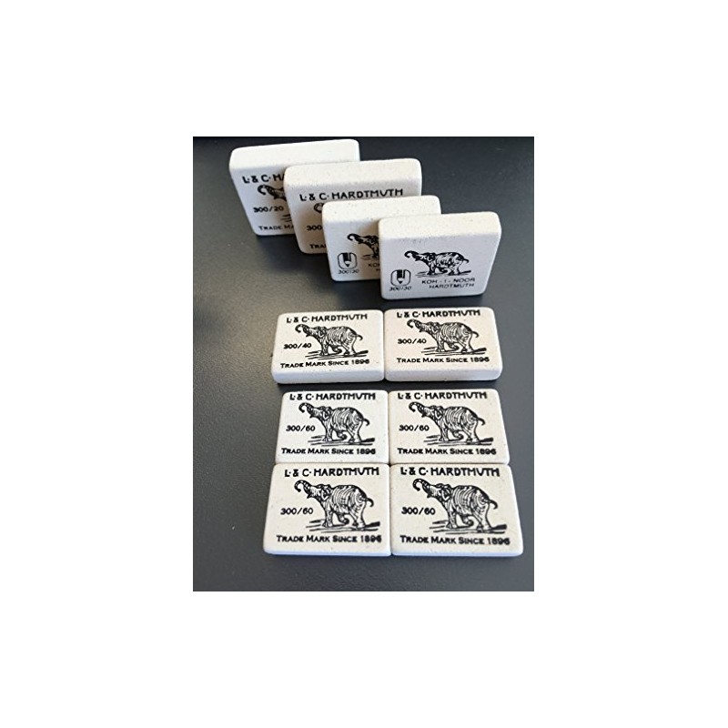 Koh-I-Noor Hardtmuth Soft Eraser 10 pcs Set 0300 Elephant