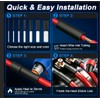 ROADPLUM 4:1 Adhesive Lined Heat Shrink Tubing Kit, 650 PCS