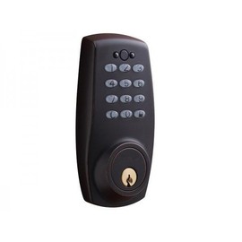Pamex FKD Electronic Keypad Deadbolt - Dark Bronze