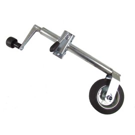 Metal Rim Jockey Wheel with Clamp 35MM