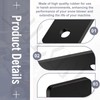 ZHIXING ARP2101 Rubber Paddle Set Black Compatible with EGO Power+