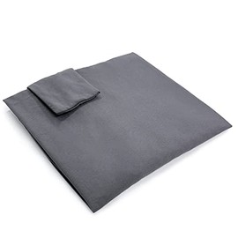 Vekkia King Size Bed Wedge Pillow Replacement Cover(Gray 76"x10"x6")