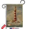 Lighthouse by the Sea Burlap Garden Flags Pack Coastal Nautical