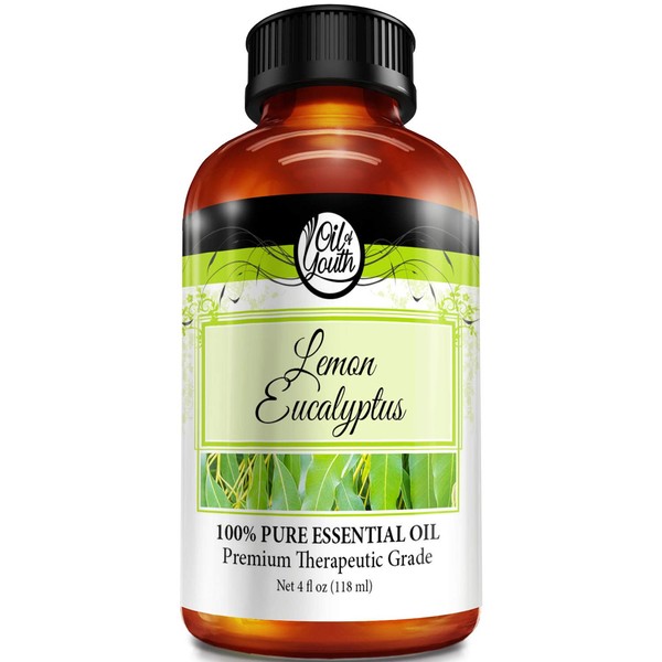 4oz Bulk Lemon Eucalyptus Essential Oil – Therapeutic Grade – Pure & Natural Lemon Eucalyptus Oil