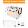 LIFVCNT Bread Proofer & Dough Proofing Box – Foldable Sourdough