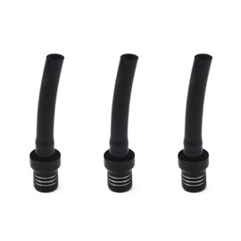Pack of 3 Motorcycle Fuel Cap Venting, Motorcycle Gas Fuel Filter Petrol Tank Cap Valve Vent Hose for Pit Dirt Bike ATV Off Road Black
