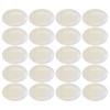 20pcs Opal Flatback Cabochon Stone Smooth Surface Beautiful Oval Stones