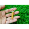 New Yellow Jasper Double Point Chakra Pendant Terminated Point Free