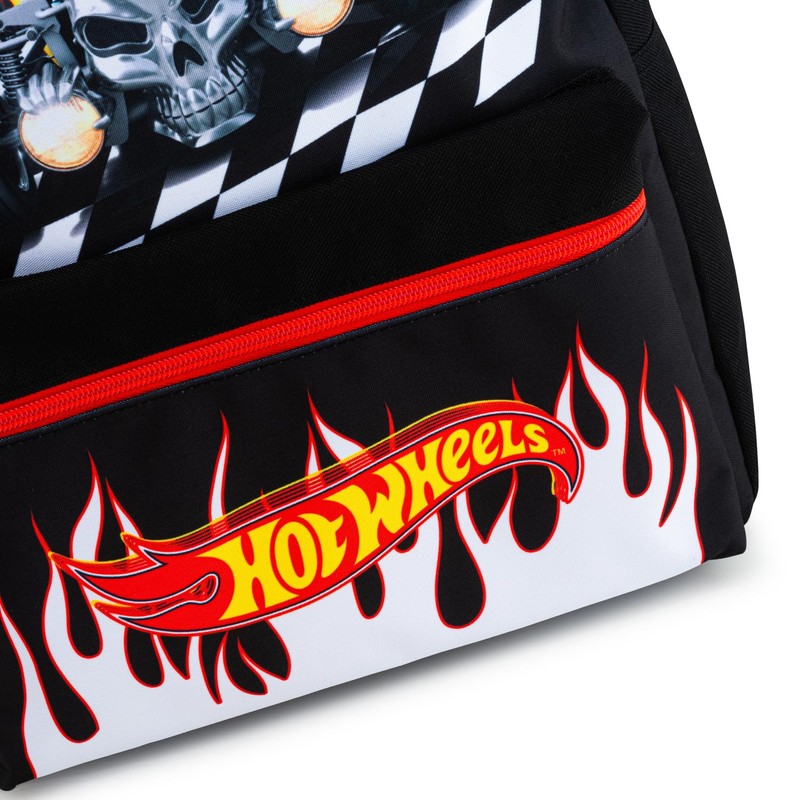 Hot Wheels Kids Backpack 4 Piece School Set Including Lunch