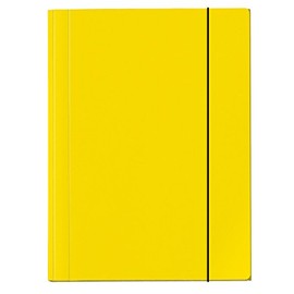 Veloflex A4 Folder/Binder Laminated Yellow