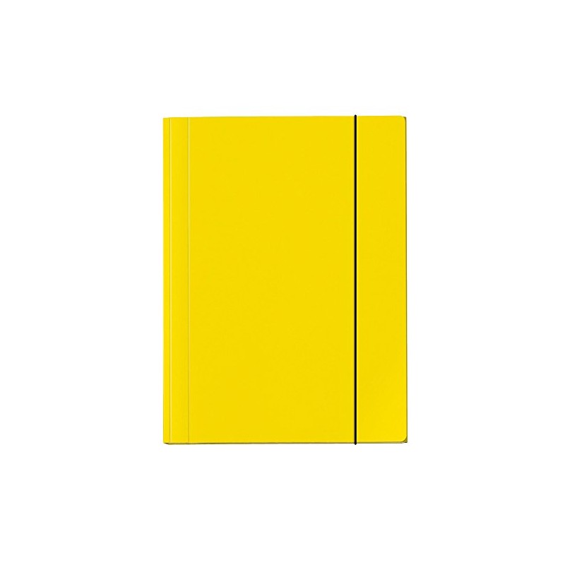 Veloflex A4 Folder/Binder Laminated Yellow