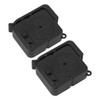 2pcs Door Handle Alarm Anti Theft Vibration Triggered Portable Door