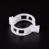 100Pcs White Plastic Trellis Clip Plants Support Clips, Tomato Clips,