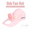 Cooling Fan Hat USB Charging Breathable Shade Sunscreen Fan Hat