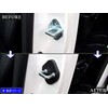 BRIGHTZ Lactis 100 105 Carbon Style Door Striker Cover 1PC