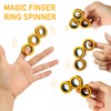 Amyang 3Pcs Fidget toys pack - Stress Relief Magnetic Rings