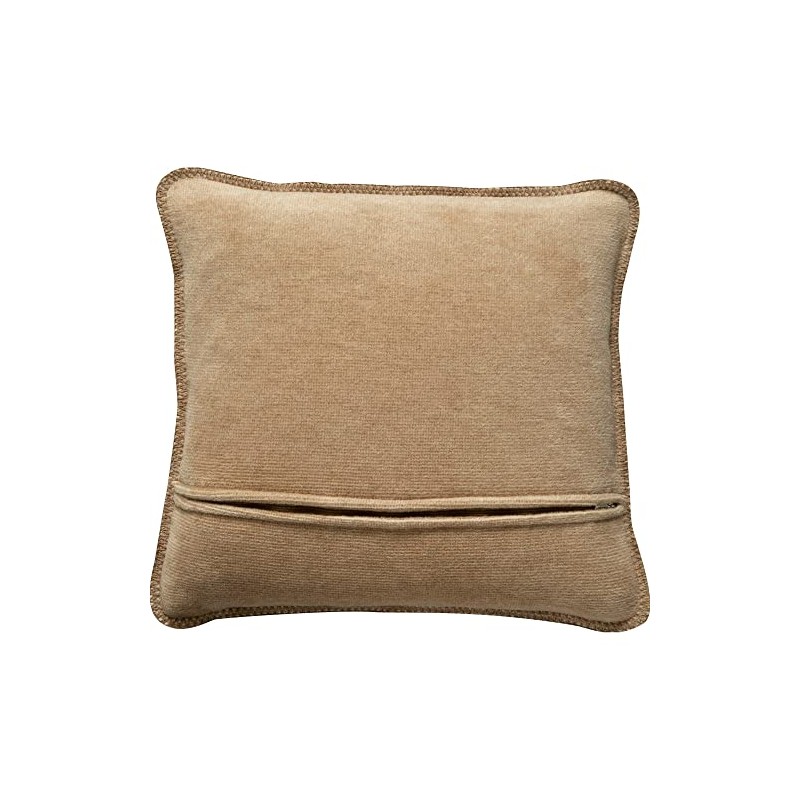 Joop 754684 Cushion Cover Plain Double-Sided Chestnut Cashew Cotton /
